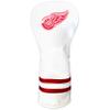 Team Golf NHL Detroit Red Wings White Vintage Fairway Head Cover White Vintage Fairway Golf Club Headcover, Form Fitting Design, Retro Design view 1