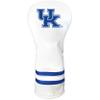Team Golf NCAA Kentucky Wildcats White Vintage Fairway Head Cover White Vintage Fairway Golf Club Headcover, Form Fitting Design, Retro Design view 1