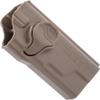 Evike Airsoft - EMG Matrix Hardshell Adjustable Holster for Hudson H9 Series Airsoft Pistols (Color: Flat Dark Earth/No Attachment) view 1