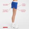 Soffe Girls' Authentic Cheer Shorts, 2.75" Inseam, Royal, Large (3-Pack) view 4