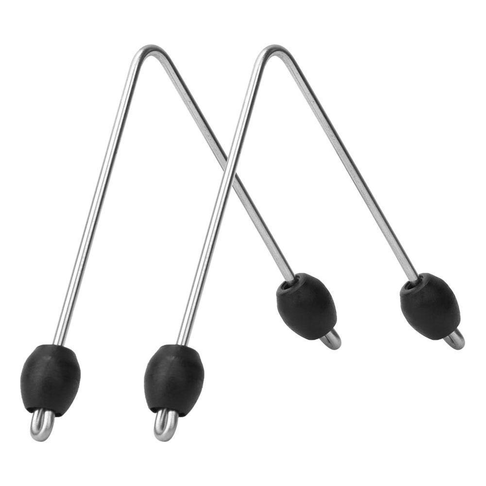 Vbest life Pack of 2 V Wishbone for Spear Band/Sling, 306 Stainless Steel Latex Tube V-Shape Connetctor for Fishing Spear(SSA-Y017)