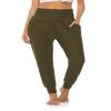 DIBAOLONG Womens Yoga Sweatpants Loose Workout Joggers Pants Comfy Lounge Pants with Pockets Army Green XL view 2