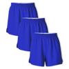 Soffe Girls' Authentic Cheer Shorts, 2.75" Inseam, Royal, X-Large (3-Pack) view 1