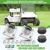 10L0L Golf Cart Front Wheel Hub Assembly with Hub Bearing/Oil Seal/Dust Cover for EZGO PDS&TXT/Medalist Gas & Electric 2001.5-2013,Replace OEM# 70895G01,L44643(Pack of 2) view 2