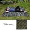 Tent Tarp, Portable Rainproof Tent Tarp Camping Tent Tarp Shelter for for Outdoor Hiking Hunting(2x2m) view 3