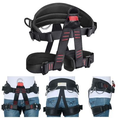HeeJo Climbing, Safety Safe Seat Belt for Outdoor Tree Climbing, Outward Band Expanding Training Large Size,Climbing Gear