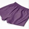 Soffe Girls' Authentic Cheer Short, Team Purple Heather, Medium (3-Pack) view 2