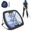 Vbestlife Sports Practice/Barrier Net Training Practice Net Balls Target Exercise Hitting Nets for Backyard Driving Practice Indoor Outdoor(Black+Blue) view 3
