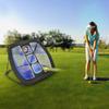 Vbestlife Sports Practice/Barrier Net Training Practice Net Balls Target Exercise Hitting Nets for Backyard Driving Practice Indoor Outdoor(Black+Blue) view 4
