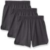 Soffe Girls' Authentic Cheer Short, Team Navy Heather, X-Large (3-Pack) view 1