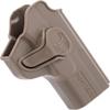 Evike Airsoft - EMG Matrix Hardshell Adjustable Holster for SAI BLU Series Airsoft Pistols (Color: Flat Dark Earth/No Attachment) view 1