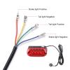 Brake Light, 48V Electric Brake Light LED Tail Light Rear Tail Light Warning Lamp Cycling Accessories Riding Lights view 3