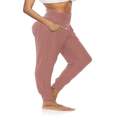 DIBAOLONG Womens Camo Yoga Sweatpants Loose Workout Joggers Pants with Pockets Comfy Lounge Pants L
