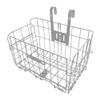 beiyoule Foldable Bike Basket, Detachable Front Rear Bike Basket Wire Mesh Bicycle Hanging Rack for Mountain Bike Accessories Bike Frame Basket view 1