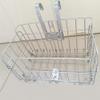 beiyoule Foldable Bike Basket, Detachable Front Rear Bike Basket Wire Mesh Bicycle Hanging Rack for Mountain Bike Accessories Bike Frame Basket view 4
