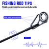 Sougayilang Telescopic Fishing Rod and Reel Combo - 24Ton Carbon Fiber Portable Travel Spinning Rod, 12+1 BB Spinning Reel Collapsible Fishing Kit for Saltwater Freshwater view 4