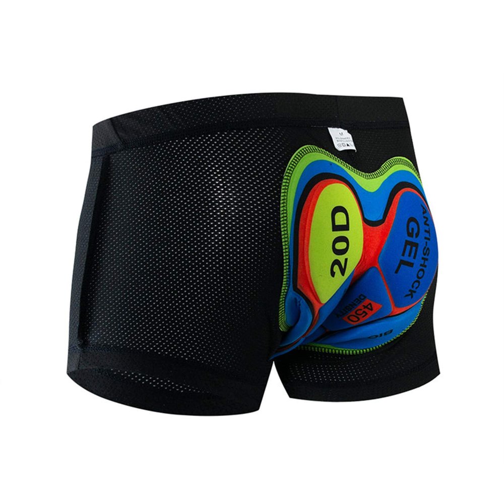 PSPORT Men's 20D Padded Cycling Underwear Shorts MTB Bike Shorts Women Bicycle Liner Shorts