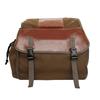 UNISTRENGH Updated Bike Pannier Bags Canvas Cycling Equipment Pack Multifunctional Messenger Rear Seat Trunk Carrier Bag Bicycle Shelf Pack Saddle Bag for MTB, Riding, Bike Touring (Khaki) view 2