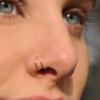 Ldurian 316L Hypoallergenic Nose Ring Hoops - 20G 9mm Gold Plated 316L Surgical Steel Septum Cartilage Earring - Body Piercing Lip Rings Jewelry view 4
