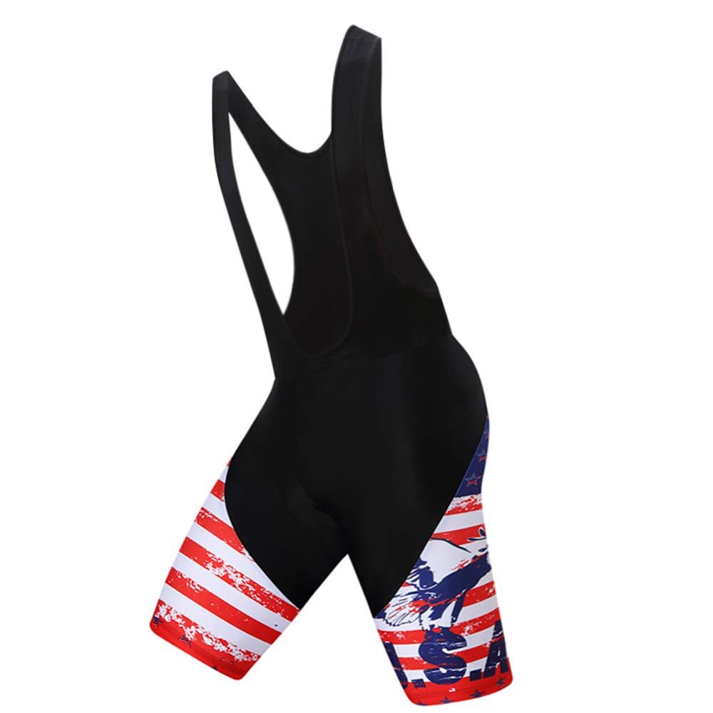 Weimostar Cycling Bike Bib Shorts Men Padded Tights Bicycle Pants USA Size XXL