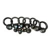AGYH Kettlebells Black Cast Iron Kettlebell, Male And Female Upper Body Torso And Leg Strength Training Equipment, Weight Range 15lb-50lb (Size : 25lb/11.25kg) view 1