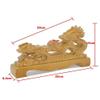 IQQI Sword Stand Wooden Dragon Japanese Samurai Sword Holder Stand Katana Wakizashi Bracket Hanger Floor Horizontal Display view 2