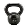 AGYH Kettlebells Black Cast Iron Kettlebells, Core Training For Men And Women, Strength Training, Muscle Training, 10lb/15lb/20lb/25lb/35lb/45lb/55lb (Size : 25lb/11.25kg)