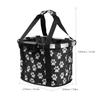 Lixada Bike Basket, Small Pet Cat Dog Carrier Bicycle Handlebar Front Basket Folding Detachable Removable Easy Install Quick Released Picnic Shopping Bag, Max. Bearing: 11lbs view 3