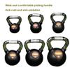 AGYH Kettlebells Cast Iron Kettlebells With Matte Non-slip Handles For Core Training Strength Training Muscle Training, 4kg/6kg/8kg/10kg/12kg/16kg/20kg (Size : 20kg/44.1lb) view 3