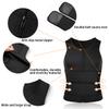 SHAPERIN Men Neoprene Sauna Zipper Waist Trainer Vest Tank Top Trimmer Body Shaper view 4