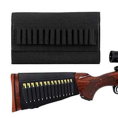 ACEXIER Ammo Holder Cartridge Shot Gun Shell Magazine for 5.56mm .22/.223.204 Gun Shell Holders Hunting Butt Holder 14 Round
