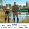 Zeta Wear Plus Size Calf Compression Sleeves for Women and Men 2XL (Purple), Wide Calf Footless 15-19 mmHg Graduated Support, Fits Calves to 30 inch / 76 cm, for Travel, Recovery view 3