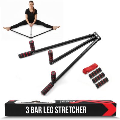 Split Machine for Flexibility with Trainer APP  Adjustable 3 Bar Leg Stretcher to Boosts Range of Motion, Leg and Groin Flexibility with Split Stretcher Machine Timer, for Martial Arts, MMA, Yoga