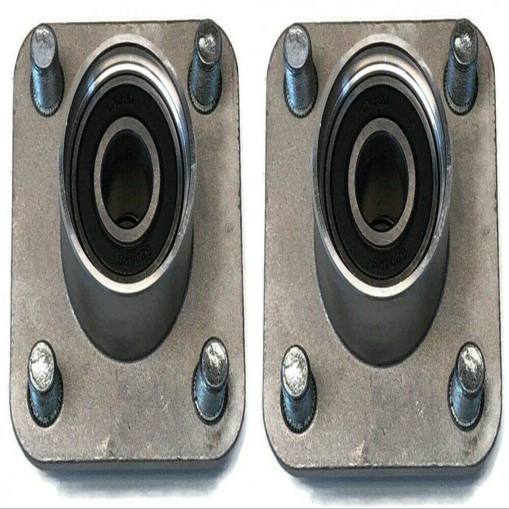 Vital All-Terrain 2 Pack Front Wheel Hub Assembly 600001 for EZGO RXV Gas Electric Golf Carts 2008 & Up
