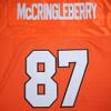 boriz H MCCRINGLEBERRY 87 Rhinos Football Jersey Stitch (50) Orange view 4