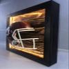 Framed and Lighted College Football Helmet (Oklahoma Sooners) view 2