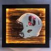 Framed and Lighted College Football Helmet (Stanford Cardinals) view 1