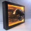 Framed and Lighted College Football Helmet (UTSA Roadrunners) view 2