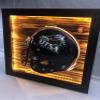 Framed and Lighted College Football Helmet (UTSA Roadrunners) view 3