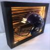 Framed and Lighted College Football Helmet (TCU Horned Frogs) view 2