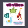 MVW STICKPKS (Llama, Turtle, Giraffe Sticker Pack) view 1