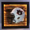 Framed and Lighted College Football Helmet (Auburn Tigers) view 1