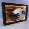 Framed and Lighted College Football Helmet (Auburn Tigers) view 3