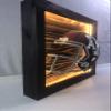 Framed and Lighted College Football Helmet (Texas A&M Aggies) view 2