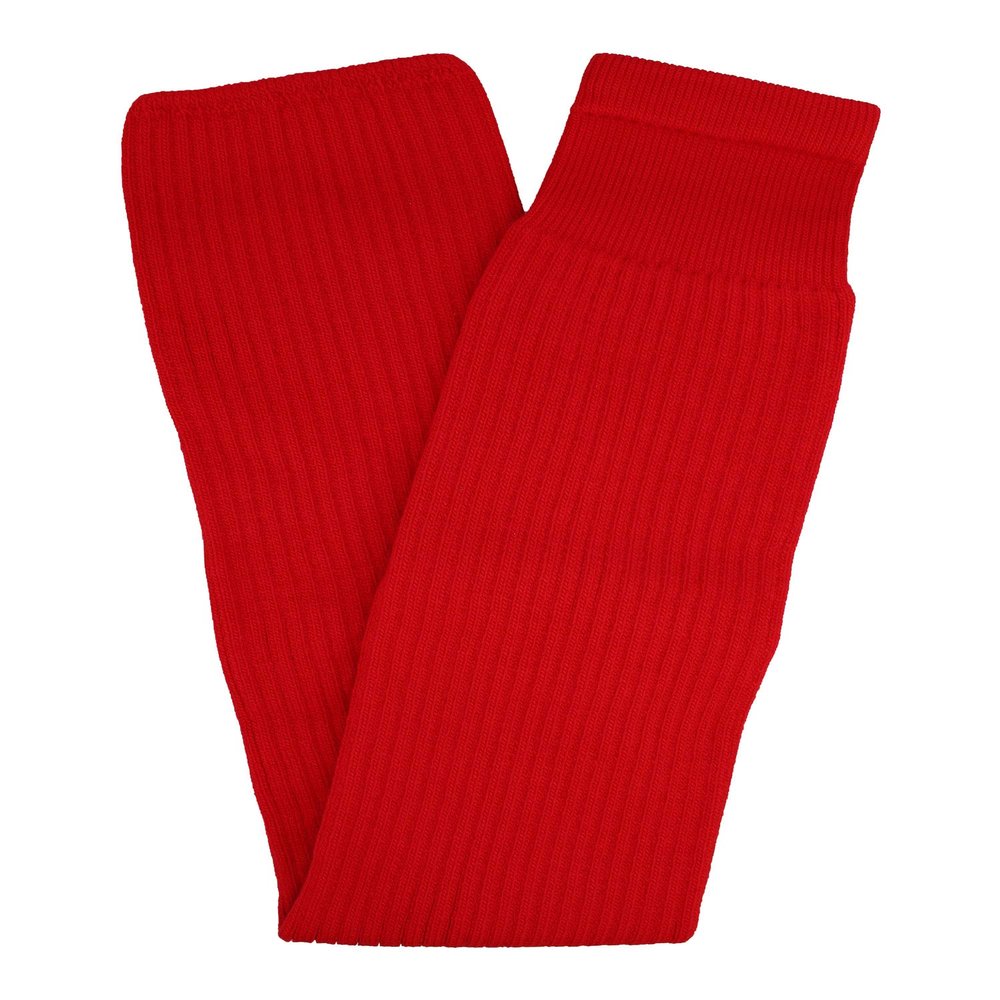 TCK Solid Color Hockey Socks (Scarlet, Adult 28"-30")