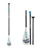 Rave Sports SUP Paddle  Adjustable, Lightweight Oar for Stand Up Paddleboard, Floats and No Twist Handle Lock, Travel Style view 1