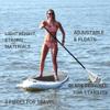 Rave Sports SUP Paddle  Adjustable, Lightweight Oar for Stand Up Paddleboard, Floats and No Twist Handle Lock, Travel Style view 2