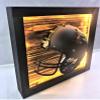 Framed and Lighted College Football Helmet (Purdue Boilermakers) view 2