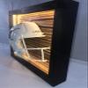 Framed and Lighted College Football Helmet (Texas Longhorns) view 2