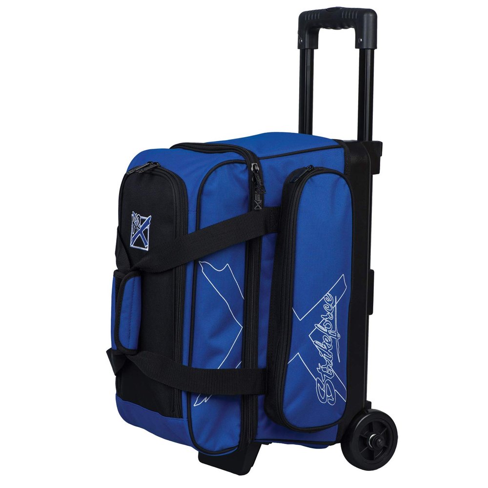 Strikeforce Hybrid Double Roller Bowling Bag (Royal)